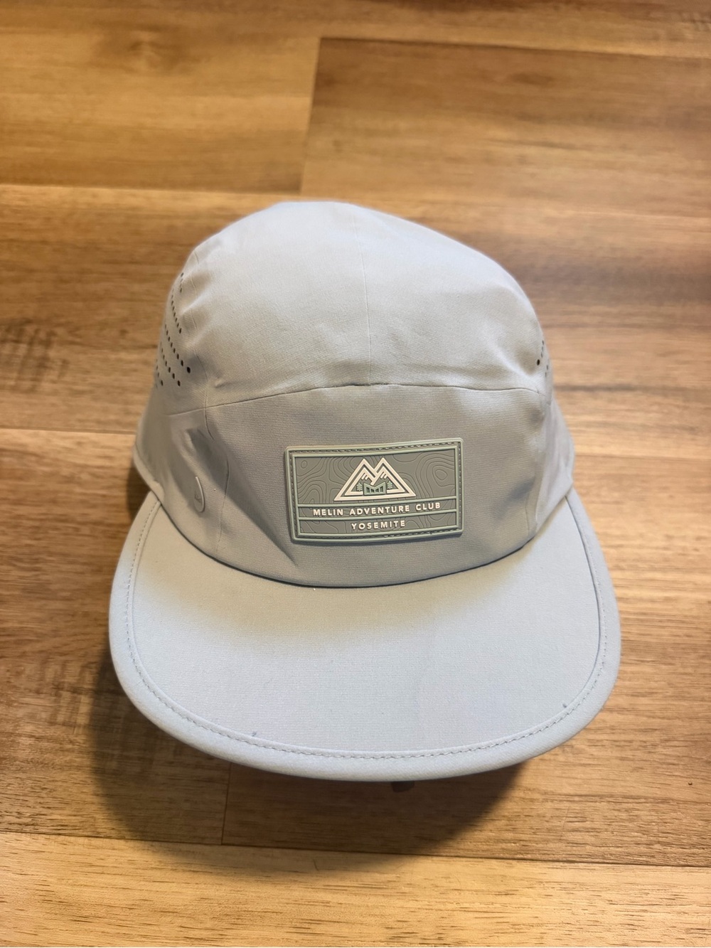 Melin Pace Hydro Adventure Club Yosemite Gray 5-Panel Adjustable Hat Cap